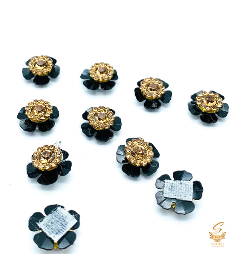 Beautiful Rose Pin For Hair Styling (Price Per packet)