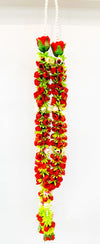 Wedding Garland/ Jaimala, Heavy artificial flowers with Pearl work (Comes in Pair)