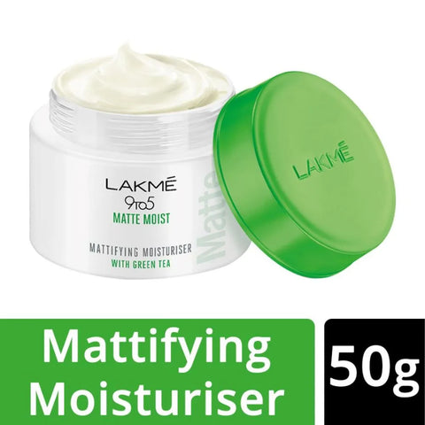 Lakme 9to5 Matte Moist Mattifying Moisturiser With Green Tea
