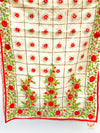 Heavy Work Raw Silk Fabric Handcrafted With Kashmiri Work with Pom pom Dupatta