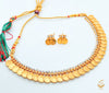 Small SizeSouth Indian Style Beautiful Gold Plated (Artificial)Necklace Set