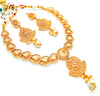 Small Size Beautiful Gold Plated (Artificial) Necklace Set south indian style