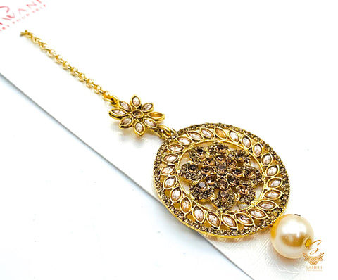 Golden stone beautiful tikka
