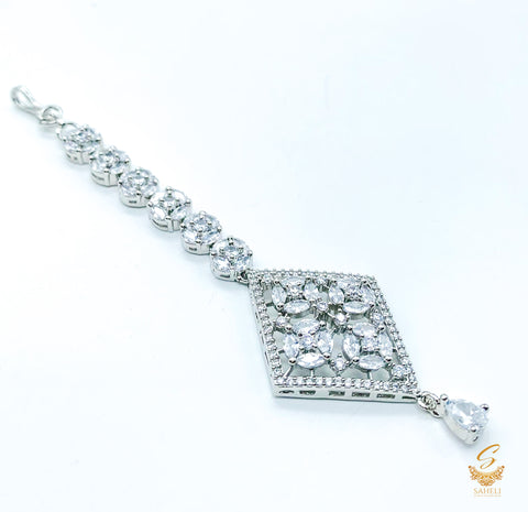 Silver Stone American Diamond Tikka