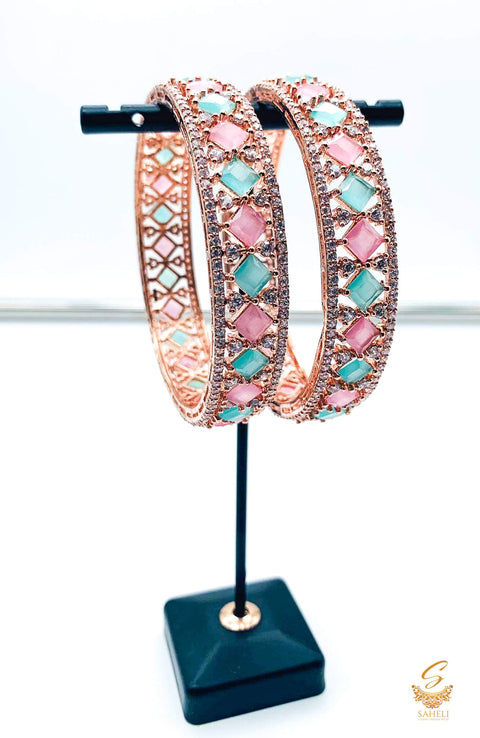 Beautiful American Diamond Bangles