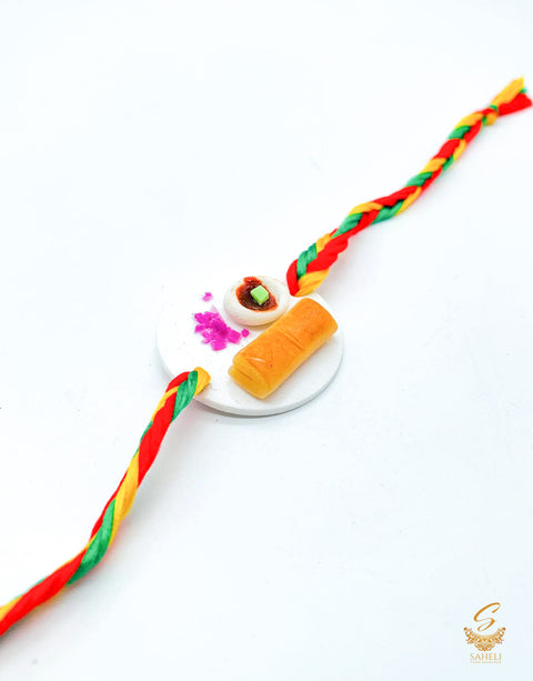 Pav Bhaji design foody Rakhi