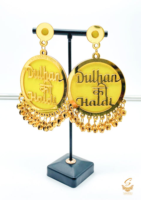 Dulhan ki shaadi HALDI Earrings