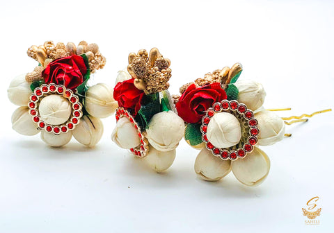 Mogra Floral Jura Pin (Each)