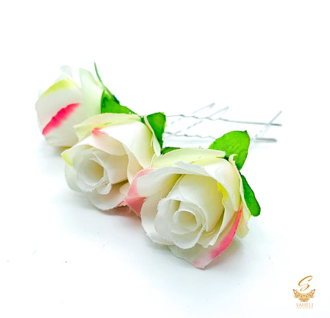 Beautiful Rose Hair Jura Pin (Each)