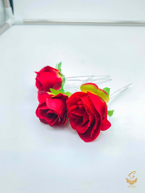 Beautiful Rose Hair Jura Pin (Each)