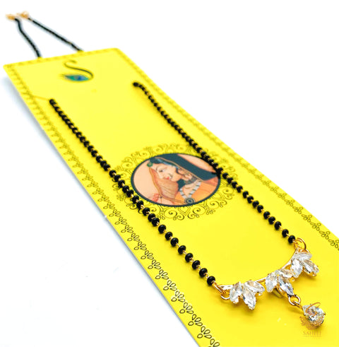 American Diamond stone beautiful Mangalsutra