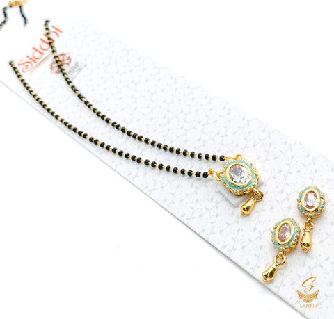 Jerkan stone beautiful Mangalsutra