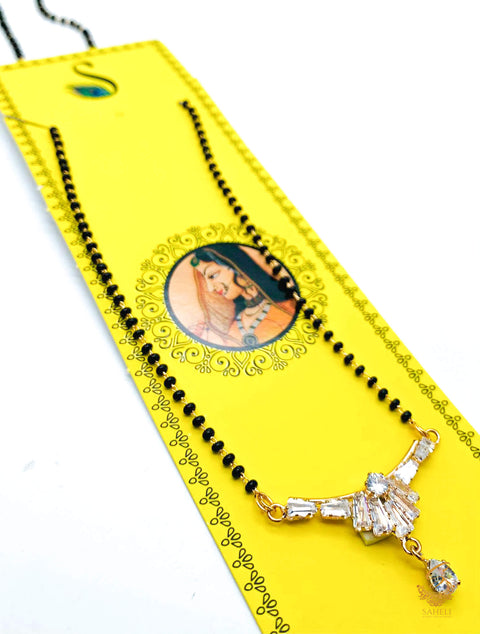 American Diamond stone beautiful Mangalsutra