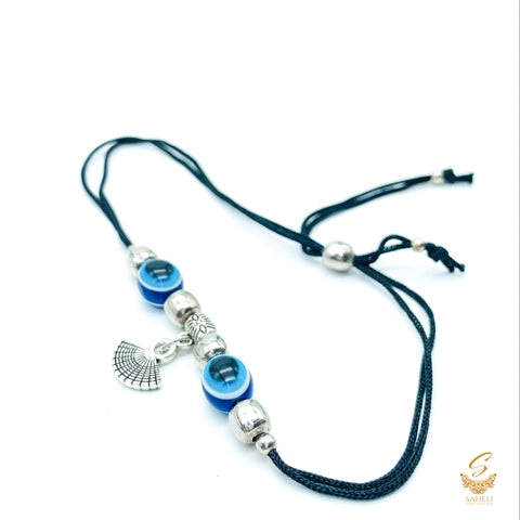 Evil Eye Adjustable Anklet / Foot Chain