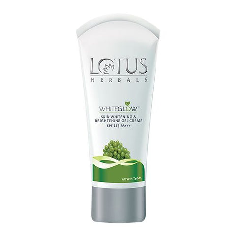 LOTUS Herbals white glow Skin Whitening & Brightening Gel Creme SPF 25 18g