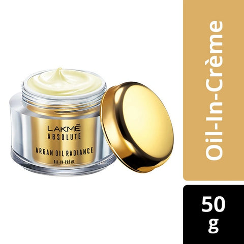 Lakme Absolute Argan Oil Radiance Oil in Creme 50g With SPF 30