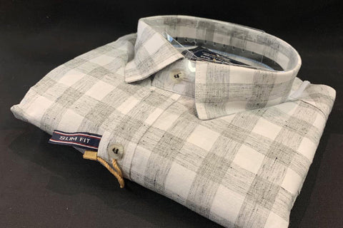 Men's shirt cotton base indian fabric