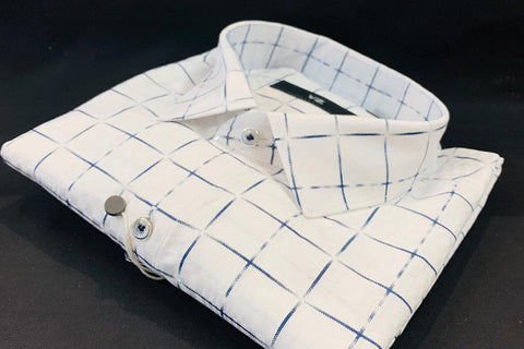 Men's shirt cotton based indian fabric