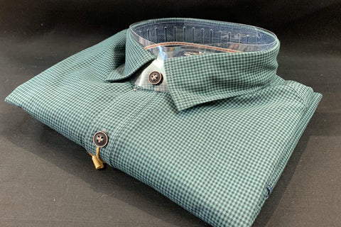 Check Print Cotton Shirt