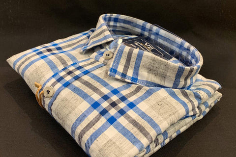 Men's shirt cotton based indian fabric