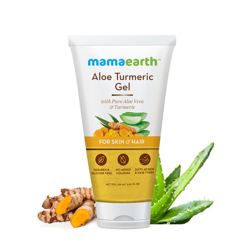 Aloe Turmeric Gel for Skin & Hair 150ml