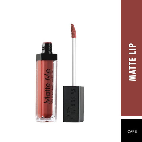 (Cafe) Swiss Beauty Matte Lipstick Long Lasting & Water Proof