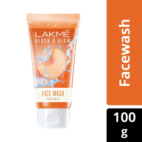 Lakme Blush & Glow Peach Burst face wash 100 g