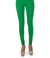 Big size stretchable leggings or tights in green colour (Size-can stretch +3xl)