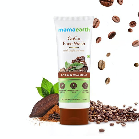 Mamaearth CoCo Face Wash with Coffee & Cocoa 100ml