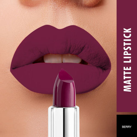 (Berry) Swiss Beauty Matte Lipstick Long Lasting & Water Proof
