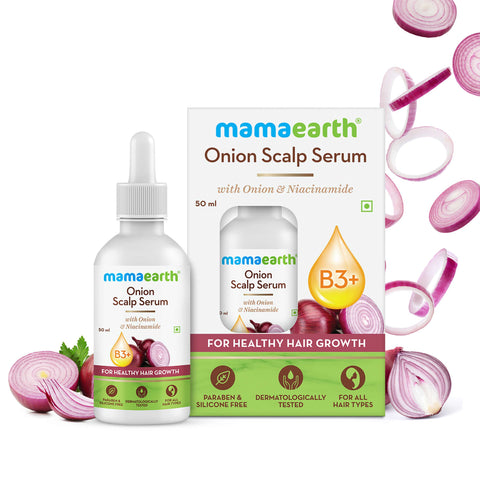 Onion Scalp Serum with Onion & Niacinamide for Healthy Hair Growth, 50 ml
